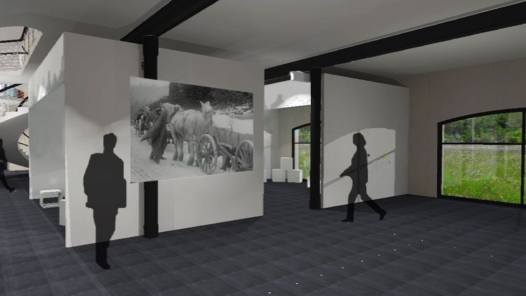 musée des glaciers interieur